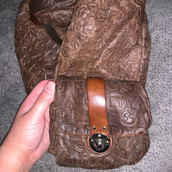 Marc by Marc Jacobs monogram embossed leather bag - Picture 4 of 8